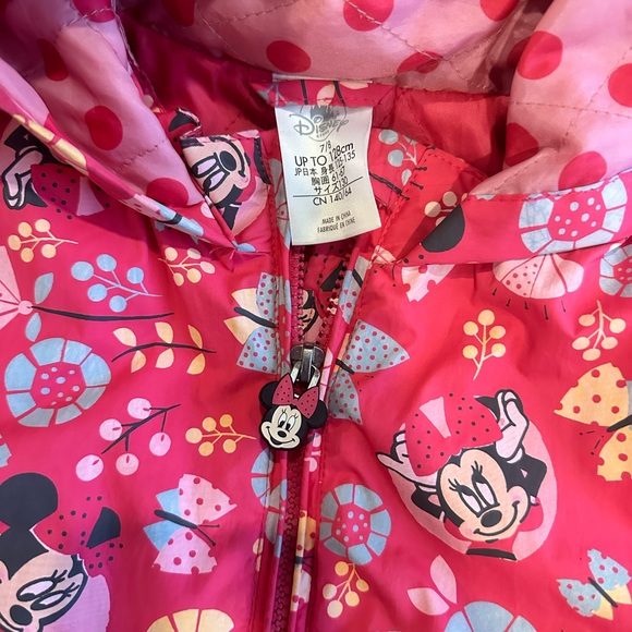 Disney Minnie Mouse Rain Jacket - Picture 2 of 2